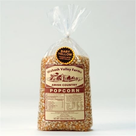 Wabash Valley Farms Wabash Valley Farms 41402 Gourmet Popping Corn- Baby Yellow 2 lb 41402